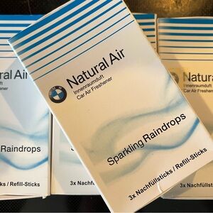 BMW Sparkling Raindrops Refill Sticks - Blue